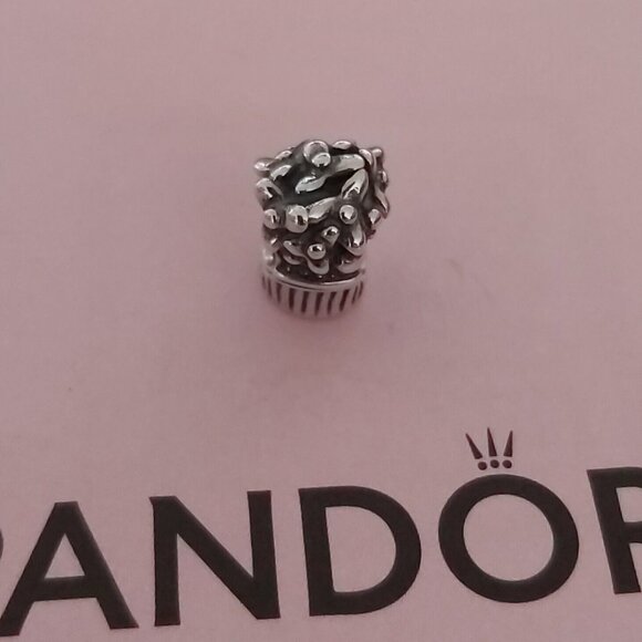 Authentic PANDORA *RETIRED* Sterling Silver & 14kt Bouquet Of Love 790441 - Picture 4 of 11